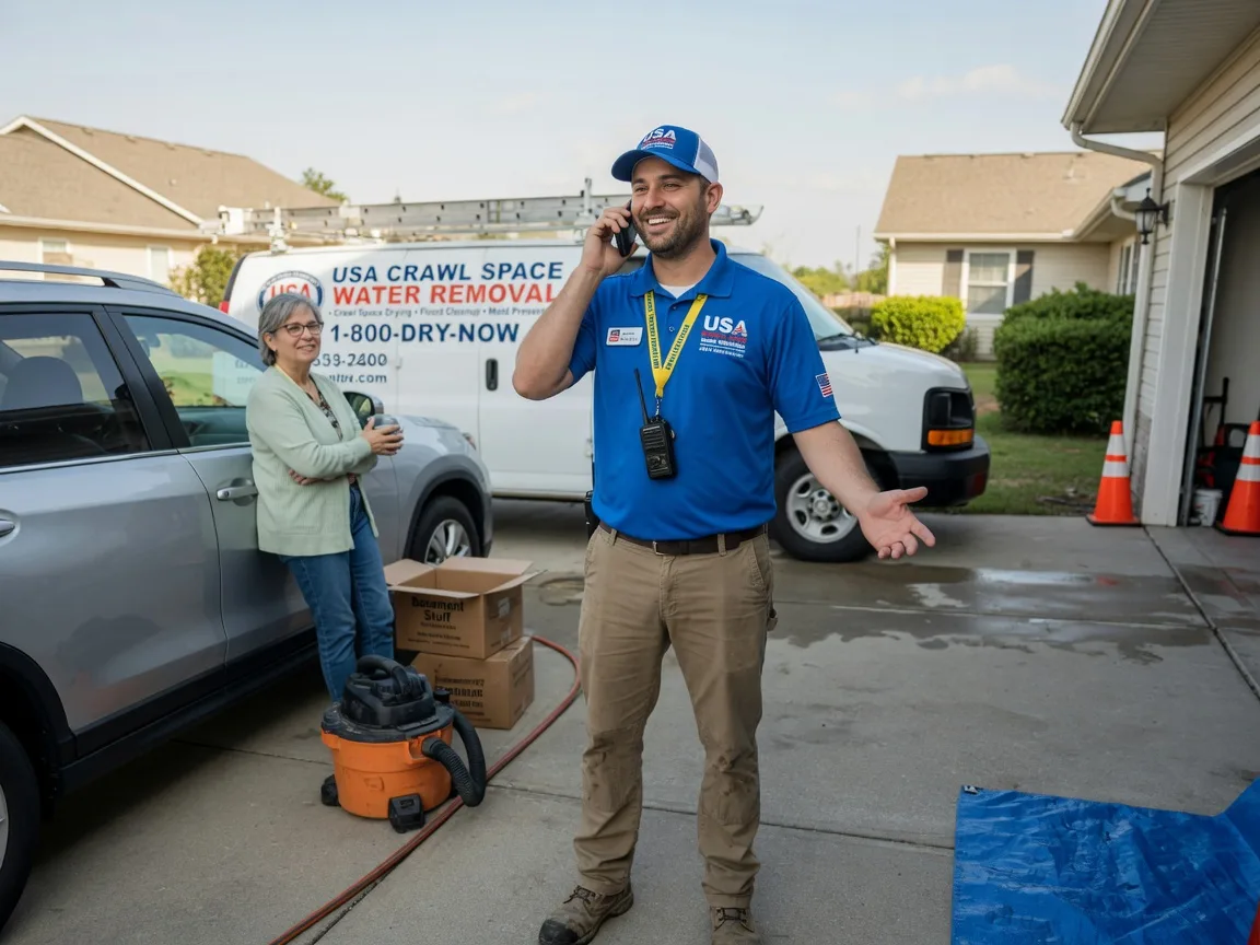 Crawl Space Water Removal Tina, MO FAQs